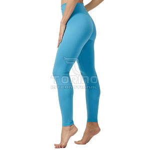 Best Design Women's Yoga <b>Leggings</b> Solid Style Mid-Waist Full Length Spandex/Nylon with Elastic Waist Closure Latest <b>Scrunch</b> <b>Butt</b> - Product Image 2