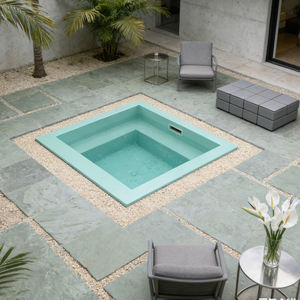 Piscina de Hidromasaje de Fibra de Vidrio Económica con Jets Integrados, Calentador y Funciones de Masaje, Directo de Fábrica - Product Image 4