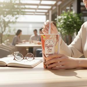 Té instantáneo Brown Sugar Madam Hong Boba con bolas de tapioca en taza de 250ml Etiqueta privada OEM - Product Image 3