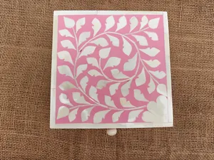 Boîte à bijoux artisanale en incrustation d'os Rangement élégant pour bagues, boucles d'oreilles et accessoires Boîte à bijoux de luxe en incrustation d'os - Product Image 5