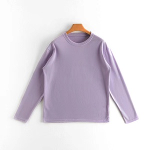 Custom logo Women <b>Long</b> Sleeve <b>Tshirts</b> High Quality 95 Polyester 5 Spandex t Shirts Printing <b>Long</b> Sleeve T-shirt for men - Product Image 4