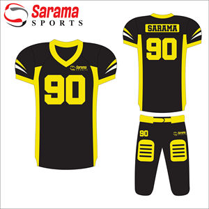 Venta caliente Jersey de fútbol americano de alta calidad Jersey de fútbol americano uniforme de fútbol - Product Image 3