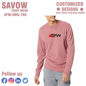 เสื้อสเวตเตอร์ผู้ชาย100% ใส่ได้ทั้งชายและหญิงผ้าคอตตอนไหล่360กรัมไซส์ใหญ่พิเศษ - Product Image 3