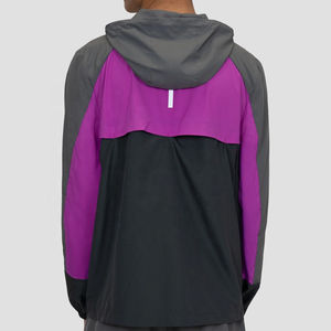 Latest Design Outdoor Windbreaker Tracksuit Plus Size Breathable Training Wear for Winter Running Solid Pattern - Product Image 5