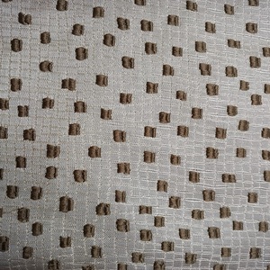 High Quality Jacquard 100% Polyester Geometric Pattern Translucent Shading <b>Curtain</b> Home Hotel Modern Grommet Fashionable - Product Image 4