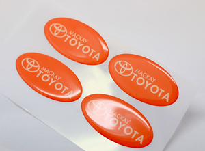 Pegatinas de Vinilo de Resina 3D Resistentes al Agua, Aceite y Desgarros, Listas para Enviar, para Fundas de Teléfono, Computadoras Portátiles, Vasos y Diarios - Product Image 4