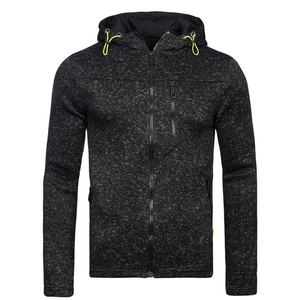 เสื้อวอร์มผู้ชายมีฮู้ดผ้าฟลีซมีซิป,เสื้อฮู้ดแบบมีซิปมีฮู้ด - Product Image 5