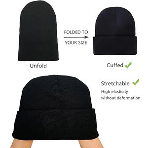 Bonnets Bonnets en jacquard pour jeunes Meilleur prix d'usine Bonnets en vente de gros - Product Image 3