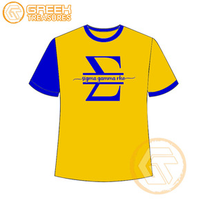 เสื้อยืด Sigma Gamma Rho สำหรับผู้หญิงเสื้อผ้าสำหรับสโมสรผ้าฝ้ายเจอร์ซีย์คุณภาพสูงระบายอากาศได้ดี - Product Image 2