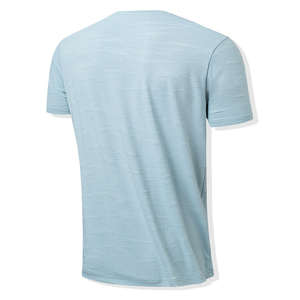 Polyester Mesh Plain T Shirt Custom Sublimation <b>Transfer</b> Print Logo Tee Quick Dry Loose Fit <b>Tshirt</b> Men Gym T-shirt for Men - Product Image 6