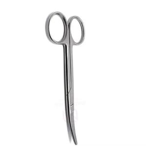 Tijeras Dentales Manuales Profesionales de 115 mm, Curvas, de Acero Inoxidable Alemán, Certificación CE, Cuidado Bucal Preciso, Cuchillas Afiladas y Duraderas - Product Image 2