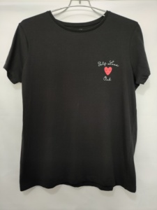 T-shirt d'été pour femmes avec impression personnalisée 100% coton T-shirt pour femmes avec logo personnalisé - Product Image 3