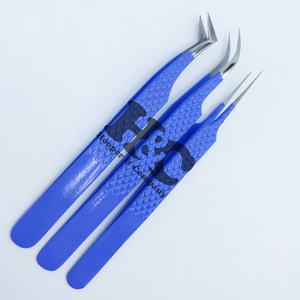 Pince à épiler en acier inoxydable pour extension de cils en papier imprimé, logo gratuit, vison durable, vente en gros - Product Image 6