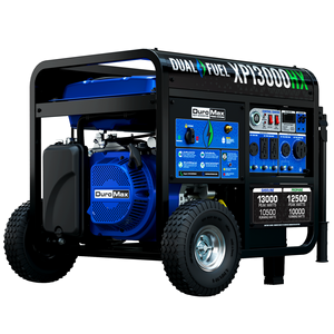 Générateur portable à gaz DuroMax XP13000HX de 13 000 watts avec alerte CO et onduleur à onde sinusoïdale modifiée - Product Image 1