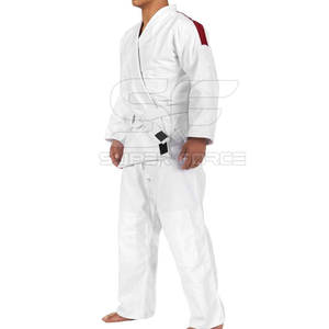 เครื่องแบบยูโดพร้อมลายกิโมโน Jiu Jitsu ปลอดภัยและสะดวกสบายสำหรับการฝึกชุดยูโดระบายอากาศ - Product Image 6