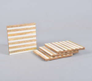 Exclusivo Juego de Cubiertos para Ensalada de Cuerno Natural y Resina con Mango de Madera Veteada, Utensilios de Diseño, Artículos de Cocina de Lujo para Gama Alta - Product Image 2