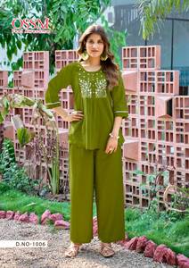 Vente en gros Jaipuri Cotton Flex Co-Ord Set Collection pour tenue décontractée Vêtements indiens et pakistanais à des prix compétitifs - Product Image 6