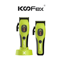 KooFex KF-6416-V OEM/ODM 7W 2500mAh DLC Blade Cortadora de Pelo Profesional con Motor de Levitación Magnética y Base de Carga