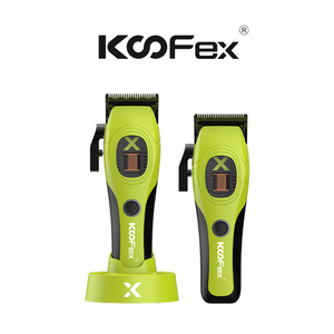 KooFex KF-6416-V OEM/ODM 7W 2500mAh DLC Blade Cortadora de Pelo Profesional con Motor de Levitación Magnética y Base de Carga - Product Image 1