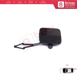 Cubierta de Gancho de Remolque para Parachoques Trasero BSP1207, Preparada para Clio MK5 V B7 BJA 2019-2023 Pre-Facelift 511654352R - Product Image 3