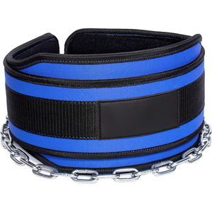 Support dorsal fitness personnalisable avec ceinture de musculation en néoprène robuste Pull-ups Squats-Vente à chaud - Product Image 1