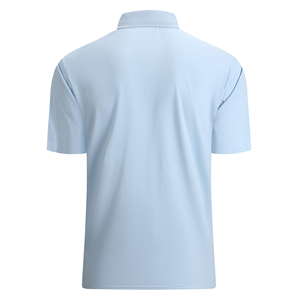 Vente en gros Polos unisexes en coton piqué, polos à manches courtes, vêtements décontractés respirants de différentes couleurs, polos grande taille pour hommes - Product Image 2