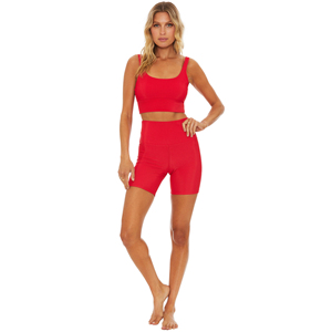 Ensemble de soutien-gorge de Sport Fitness de haute qualité pour femmes vêtements de sport respirants Leggings de Yoga maigres personnalisés motif solide sans couture confortable - Product Image 4