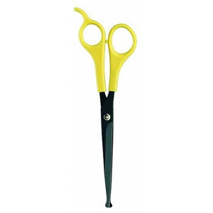 Tijeras de aseo para mascotas Chi Buy de alta calidad, 6,5 pulgadas, mango de plástico amarillo, tijeras de aseo para mascotas con silenciador - Product Image 4