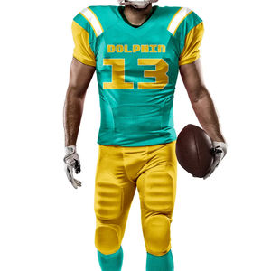 Uniformes de Fútbol Americano Personalizados con Logotipo, de Secado Rápido, Sublimados de Alta Calidad, Camisetas de Fútbol para Equipos, 100% Personalizables - Product Image 1