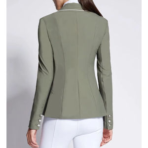 Veste de concours d'équitation pour femmes, best-seller, personnalisable, coupe-vent, manches longues, confortable, veste d'équitation - Product Image 3