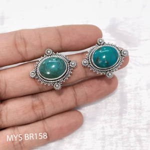 แหวนคลัสเตอร์เดี่ยวสีเงินสเตอร์ลิงสี925แฮนด์เมดทรงวงรีตัดด้วยหินธรรมชาติการตั้งค่าขอบได้รับการรับรองอินเทรนด์สำหรับงานแต่งงาน - Product Image 2