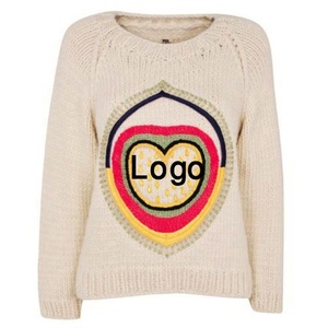 Fabrication prix de gros hiver à la mode confortable femmes dames pull 100% exportation orientée de BD - Product Image 5