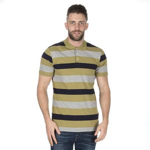 Camiseta de lana de poliéster/algodón de manga corta para hombre 220 GSM cómoda transpirable diseño personalizado Logo de moda de talla grande - Product Image 4