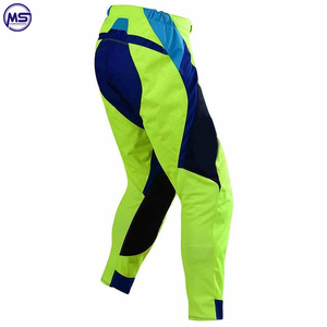 Ropa deportiva de carreras para hombre 2023, pantalones de Motocross de cintura media de alta calidad hechos en Pakistán, diseño ligero transpirable a prueba de viento - Product Image 3