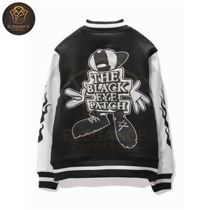 Bon Fournisseur avec Impression de Logo Personnalisé 2026 Service OEM ODM Qualité Supérieure Vestes de Baseball Décontractées Style Universitaire pour la Vente en Gros - Product Image 2