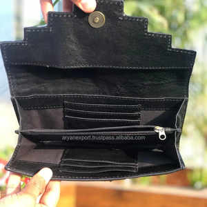 กระเป๋าคลัทช์หนังขนยาวมีสไตล์สไตล์แบบตะวันตกสำหรับผู้หญิงกระเป๋าสตางค์หนังเครื่องมือขายดีมีเอกลักษณ์ - Product Image 6