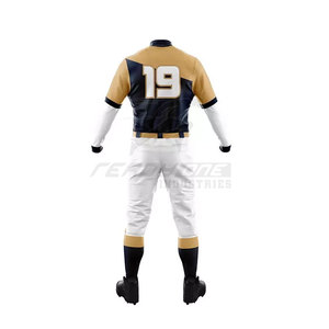 Custom Made Professional <b>Baseball</b> Uniform Breathable Heat-Transfer Printed 100% Polyester High Quality Custom Brand Made - Product Image 6