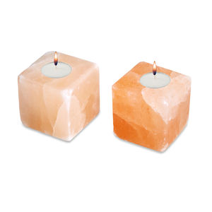 Hand-<b>Carved</b> Himalayan Pink Salt <b>Candle</b> Organic Material Natural Crafts Home Decoration Wedding Love Style Custom Size Customized - Product Image 1