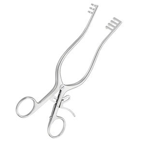 Rétracteur Adson chirurgical orthopédique WEITLANER 200 mm écarteur manuel sur mesure avec 7 78 3X4 broches finition Dall émoussée - Product Image 2