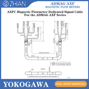 Elektromagnetische Flowmeter Yokogawa Em <span class=keywords><strong>Flow</strong></span> <span class=keywords><strong>Meter</strong></span> Axf005 5 5Mm 0.2 In Dn5 Magnetische Flowmeter Magnetische Flowsensor - Product Image 6