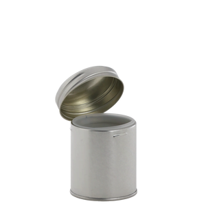 Barattoli a vite 63/70 argento 175 ml senza BPA - Product Image 1