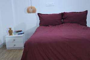 Calidad de exportación Hotel 100% ropa de cama de algodón 3 piezas 2 fundas de almohada juegos de fundas nórdicas con botón precio al por mayor y tamaño personalizado - Product Image 3