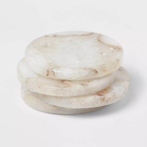 Wholesale Price Round Stone <b>Coasters</b> New Arrival Stone <b>Drink</b> <b>Coasters</b> Hot Selling Natural Stone <b>Coasters</b> for Home Decor - Product Image 1