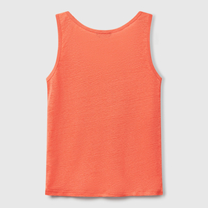 Haute qualité femmes débardeur 100% coton et Polyester haut vente coton débardeur pour vêtements de sport matériau solide - Product Image 3