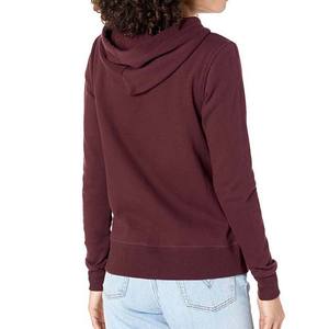 Vente en gros de sweats à capuche pour femmes en tricot 100% coton, nouveau design, pour l'hiver, logo imprimé sur mesure, best-seller de la mode pour l'extérieur - Product Image 5