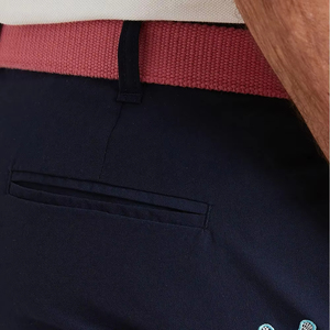 Venta directa de fábrica, pantalones cortos bordados hechos a medida para hombres, Material transpirable, estilo informal, patrón sólido, precio razonable - Product Image 3