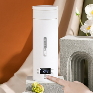 Mini du lịch cầm tay Ấm đun nước điện nhỏ Cà Phê Trà Ấm đun nước nóng nồi hơi với 4 Điều khiển nhiệt độ - Product Image 3