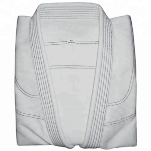 Blanco nuevo algodón perla tejido brasileño Jiujitsu Kimono Bjj Gi negro Jiu Jitsu Gi venta completa ropa de artes marciales - Product Image 2