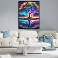 DIY 5D Diamant Peinture Kits pour Adultes Diamant Art Arbre de Vie Diamant Peinture