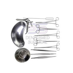 Bajo MOQ Logotipo personalizado Conjunto de instrumentos de ginecología manual Acero inoxidable Peso ligero Reutilizable Último diseño para la venta - Product Image 4